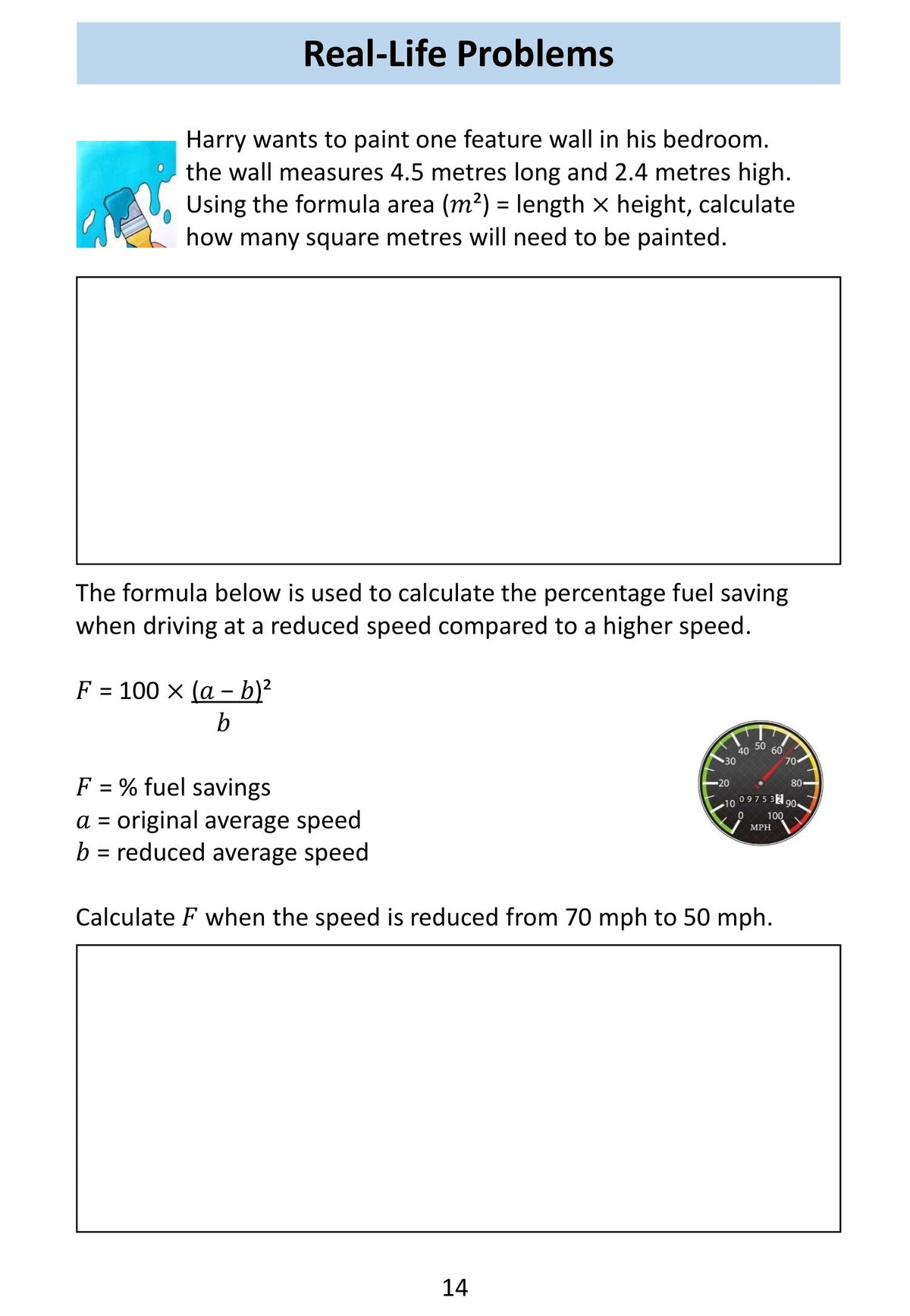 Functional Skills Maths Level 2 - Formula Workbook
