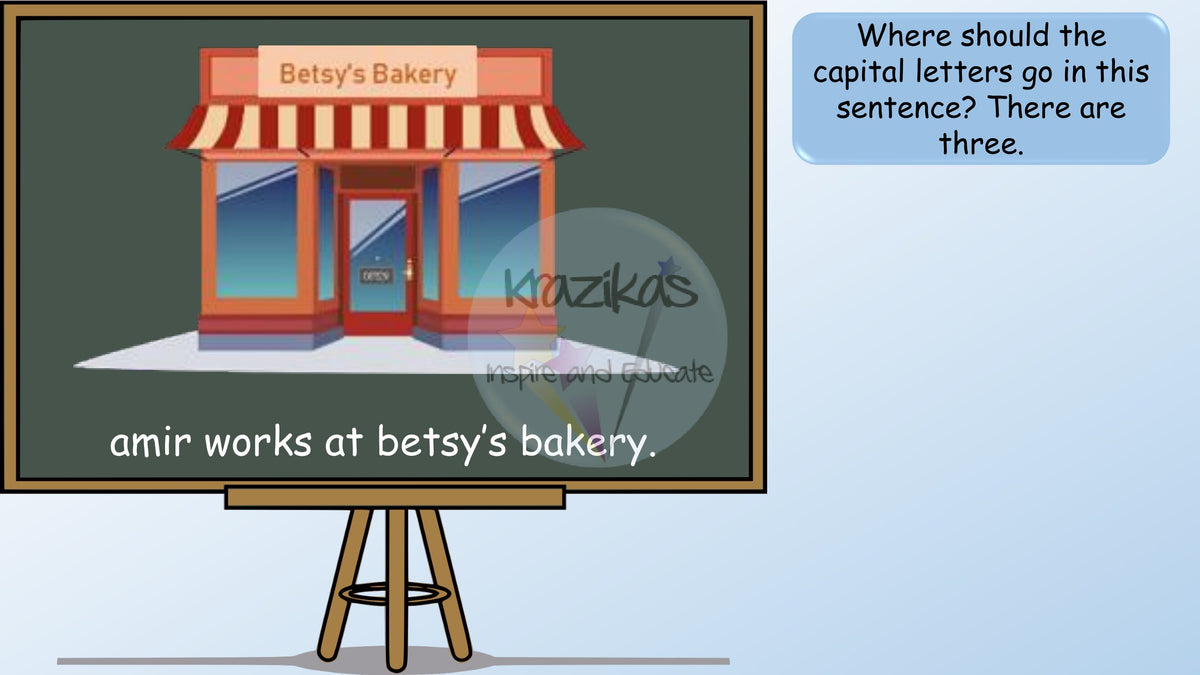 English Functional Skills - Entry Level 1 - Writing Powerpoint Lesson