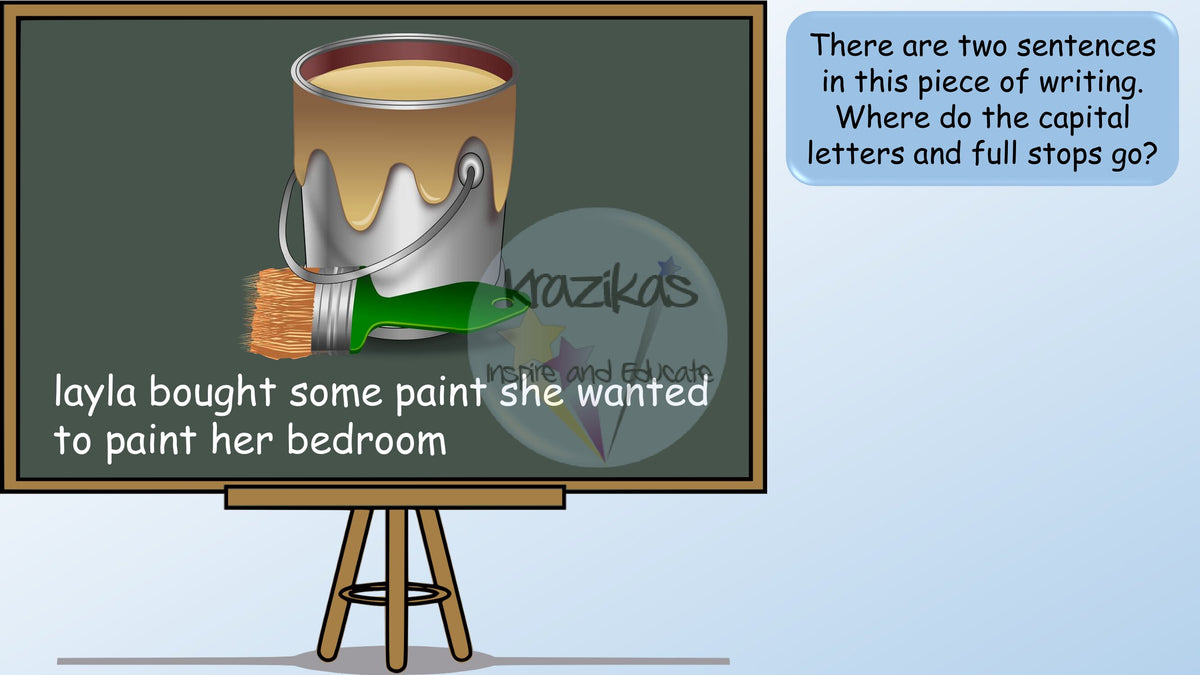 English Functional Skills - Entry Level 1 - Writing Powerpoint Lesson