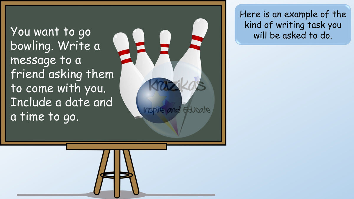 English Functional Skills - Entry Level 1 - Writing Powerpoint Lesson