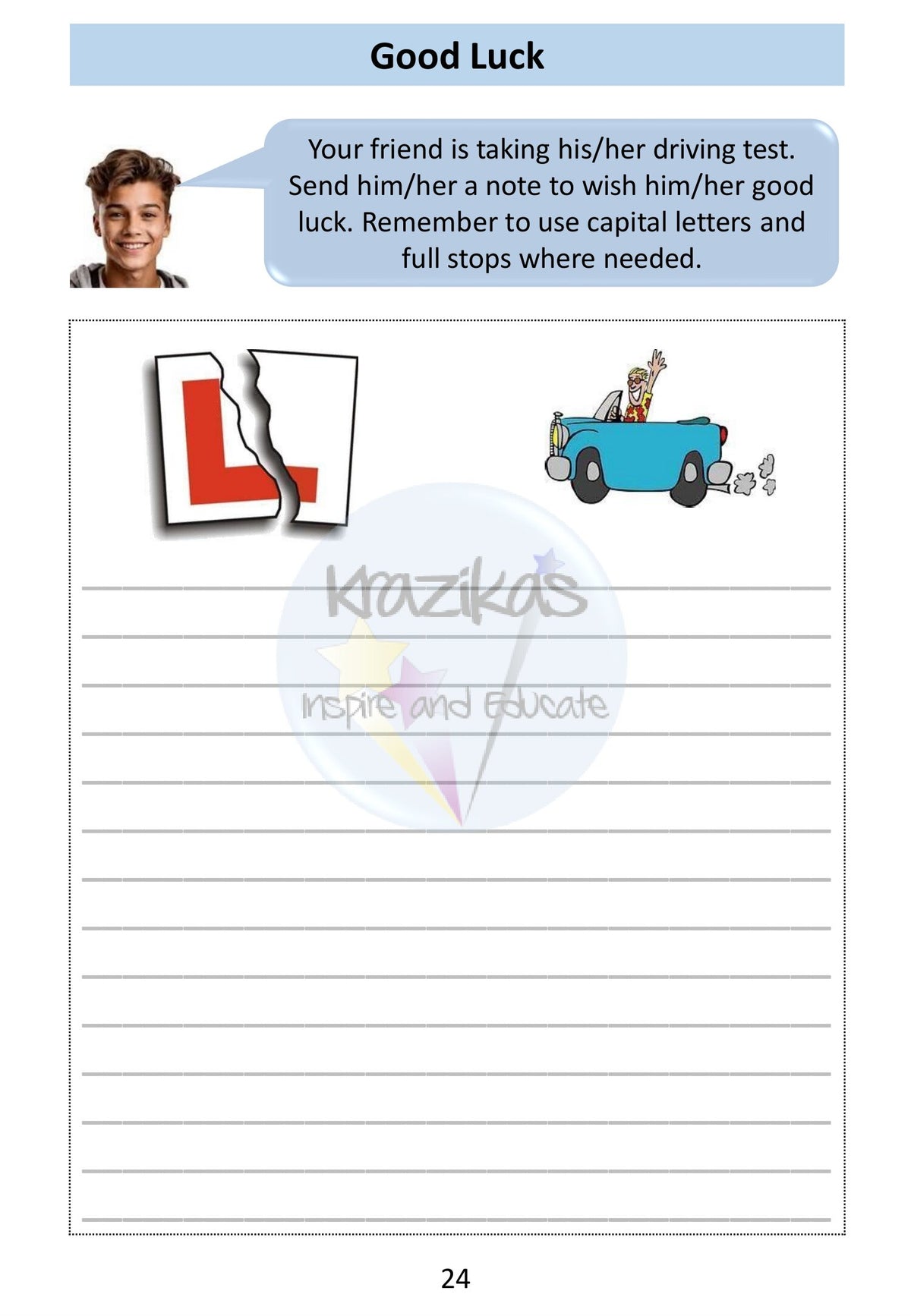 English Functional Skills Entry Level 1 Writing Workbook