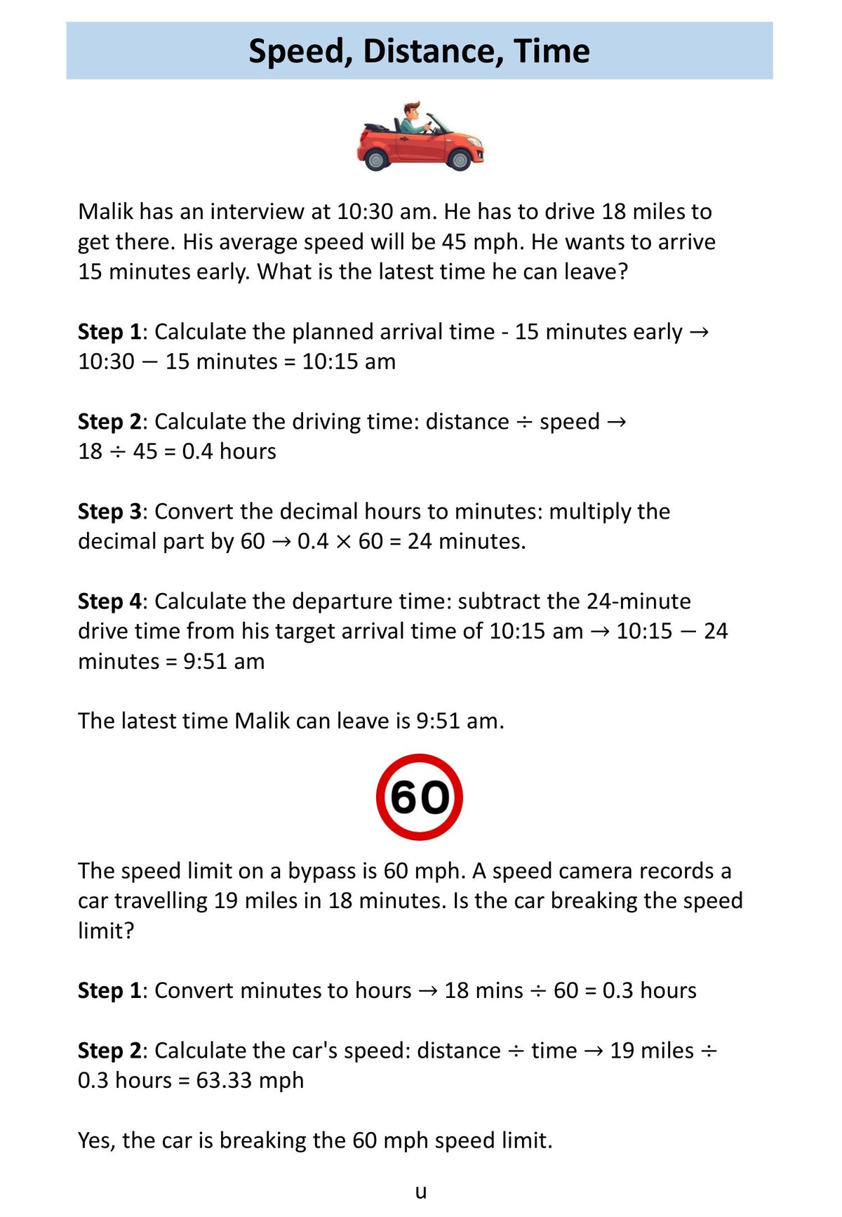 Functional Skills Maths Level 2 - Formula Workbook