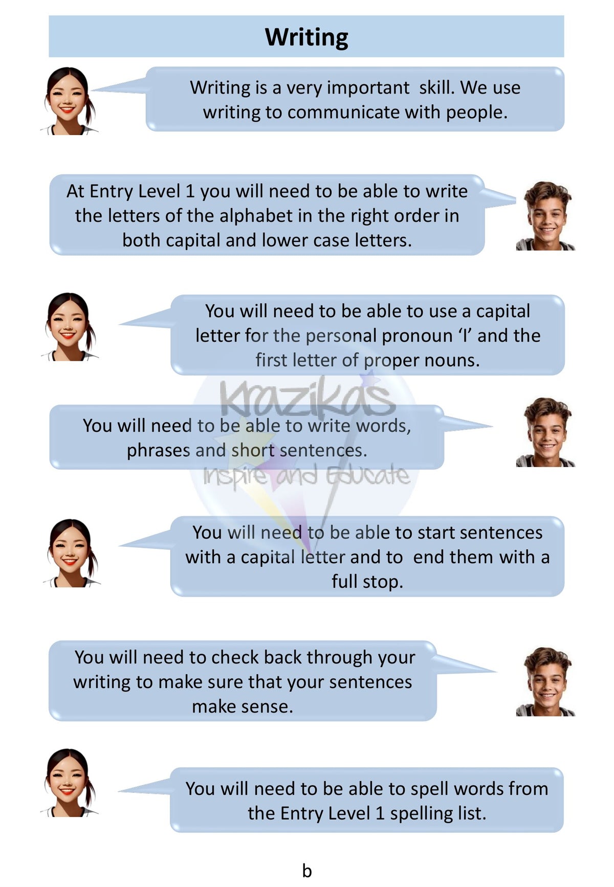 English Functional Skills - Level 1 - Writing Workbook