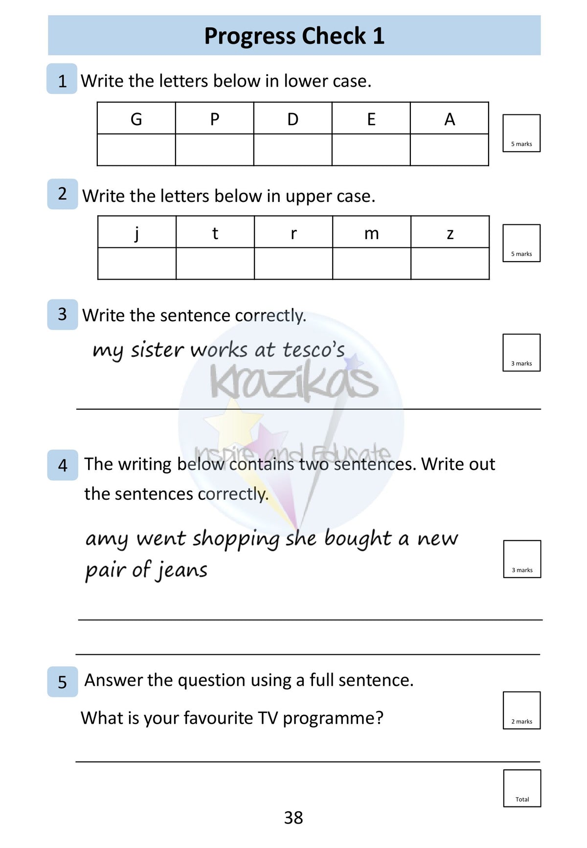 English Functional Skills - Level 1 - Writing Workbook